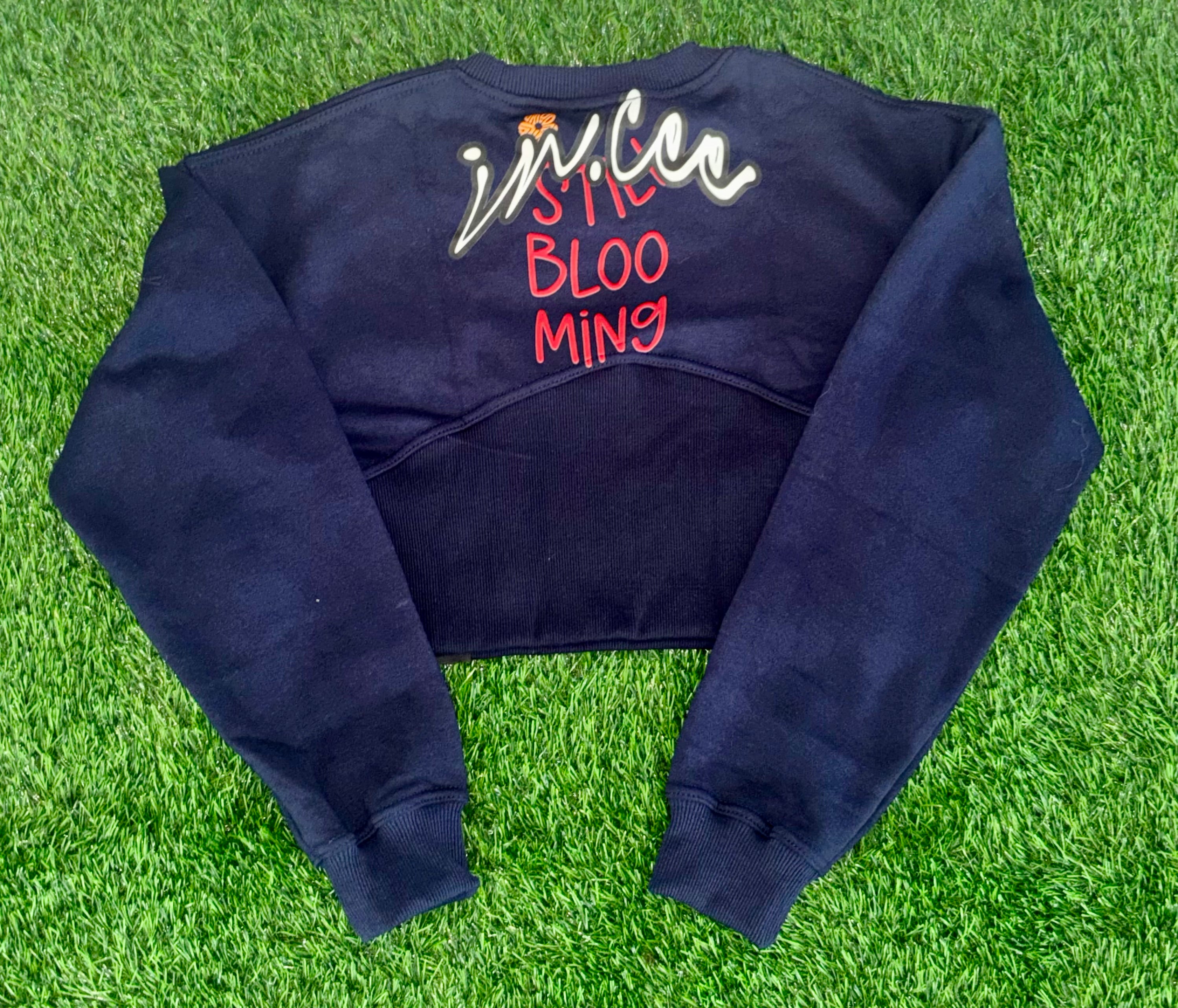 Still Blooming (W) Crop Sweater