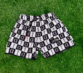 Signature Checkerboard Print Shorts (W)