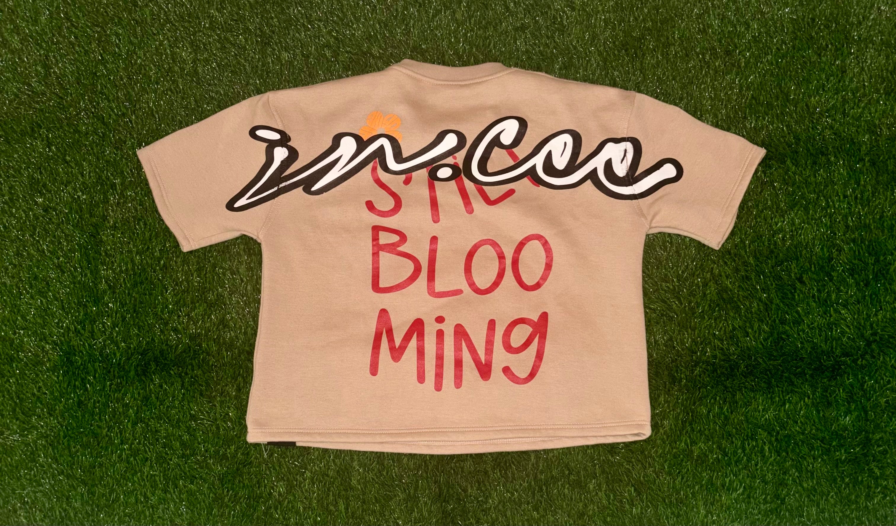 Still Blooming Fleece Shirt (Tan)