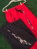 Double Zip Track Pants (Black)